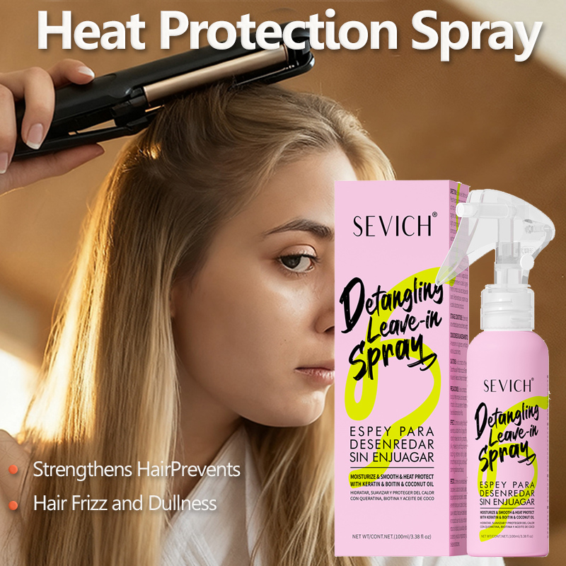 Hair Care Heat Protectant - Spray de protección térmica, suero de