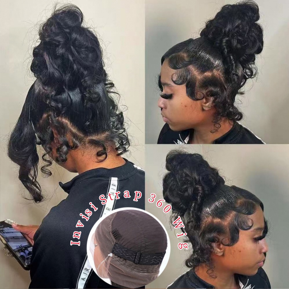 Lace Front Wig - Peluca llena del cordón HD 360