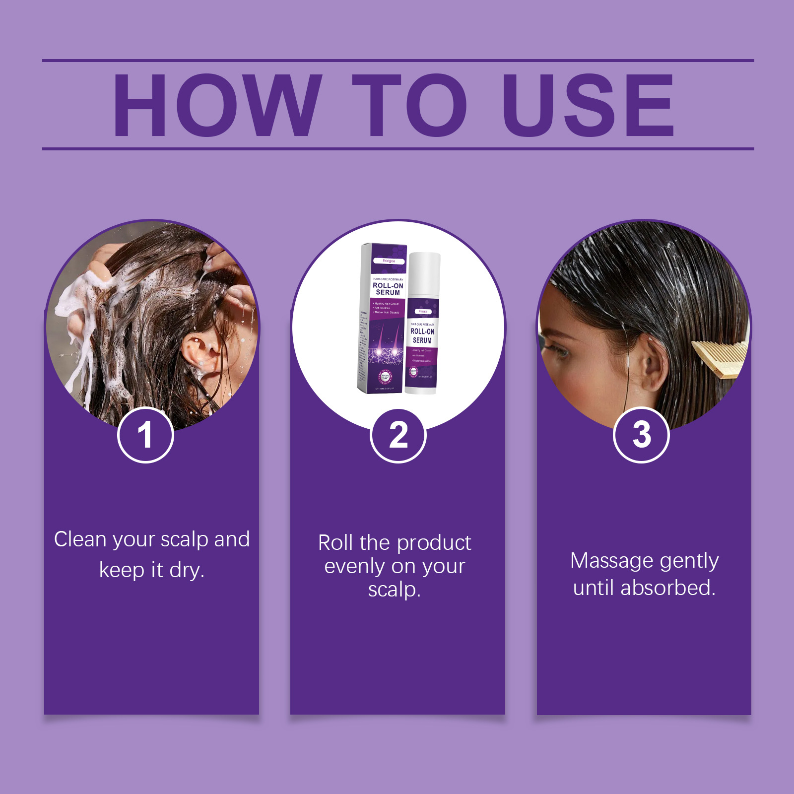 Hair Care Naturally - Suero para el Crecimiento del Cabello,