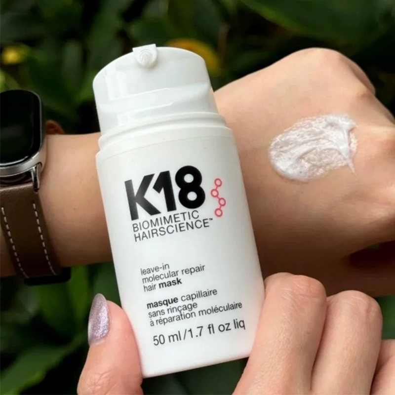 Hair Care K18 - Mascarilla Capilar Reparadora Molecular Sin Enjuague,