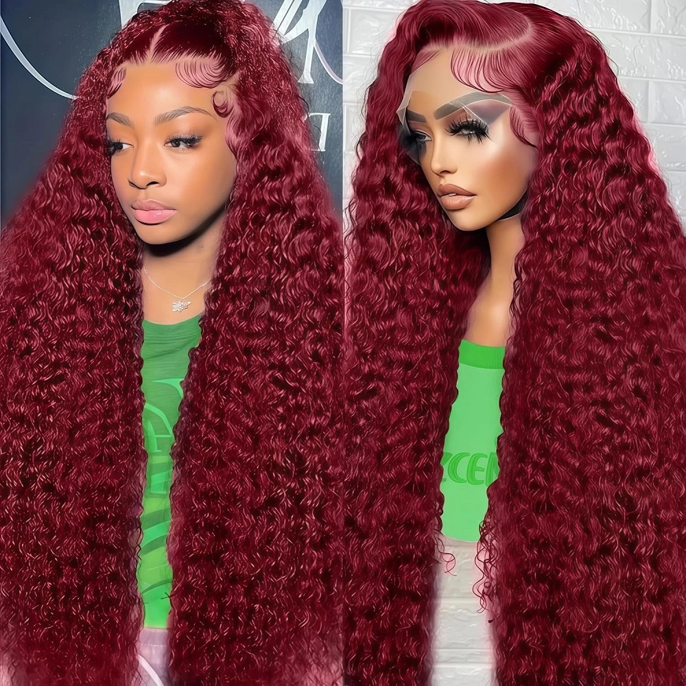 Lace Front Wig - Pelucas de Cabello Humano con Ondas