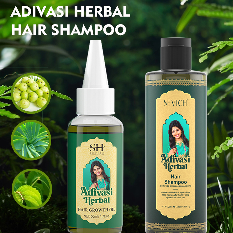 Hair Care India - Champú Original India Adivasi de 250ml,