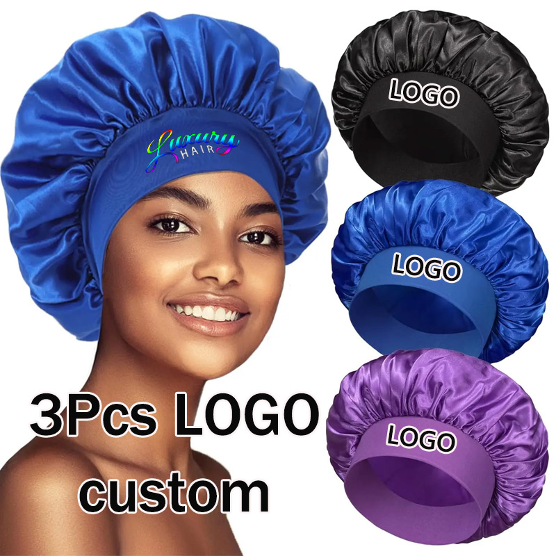 Satin Hair Bonnet - Gorro de Satén para Dormir, 3