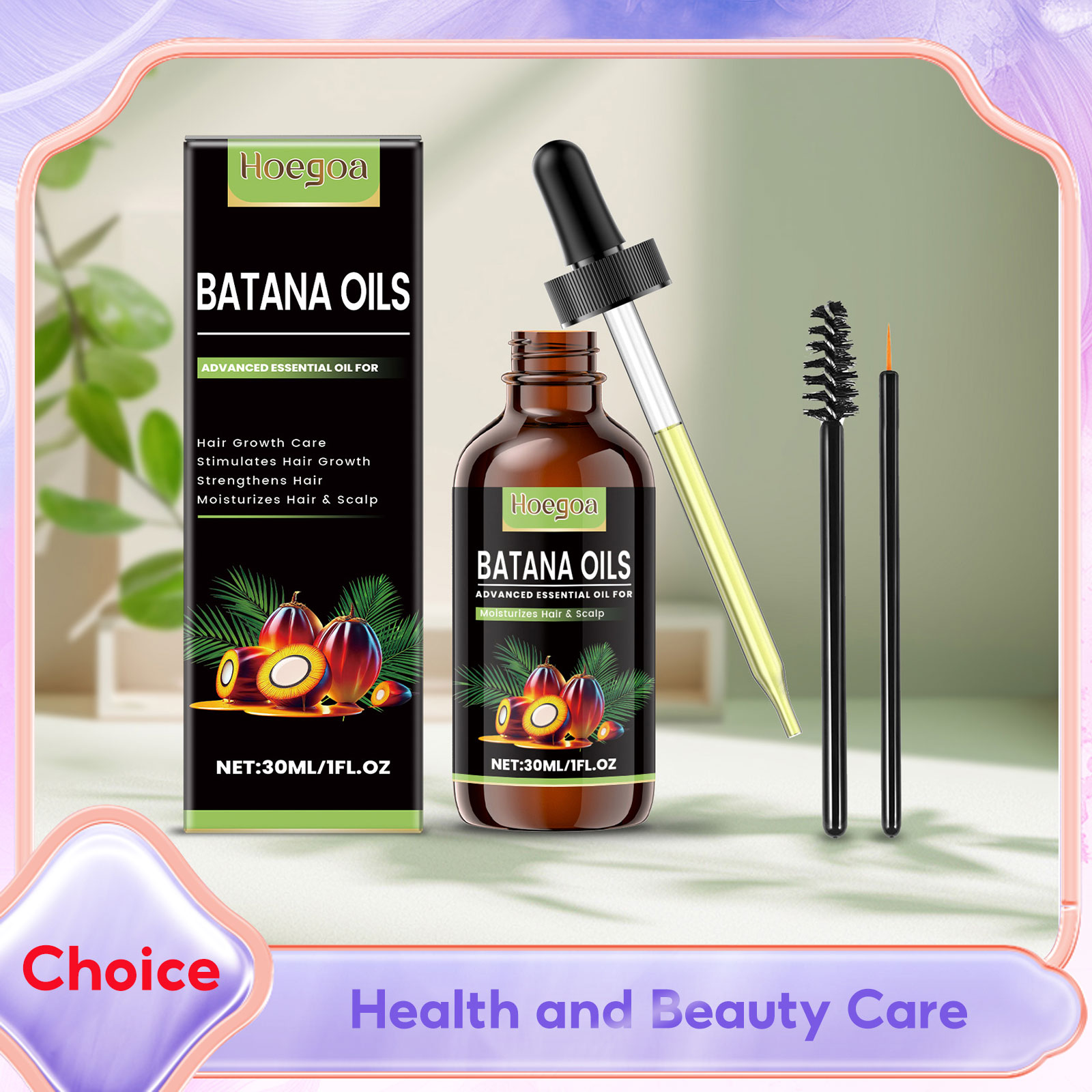 Hair Care Naturally - Aceite de Batana para el crecimiento