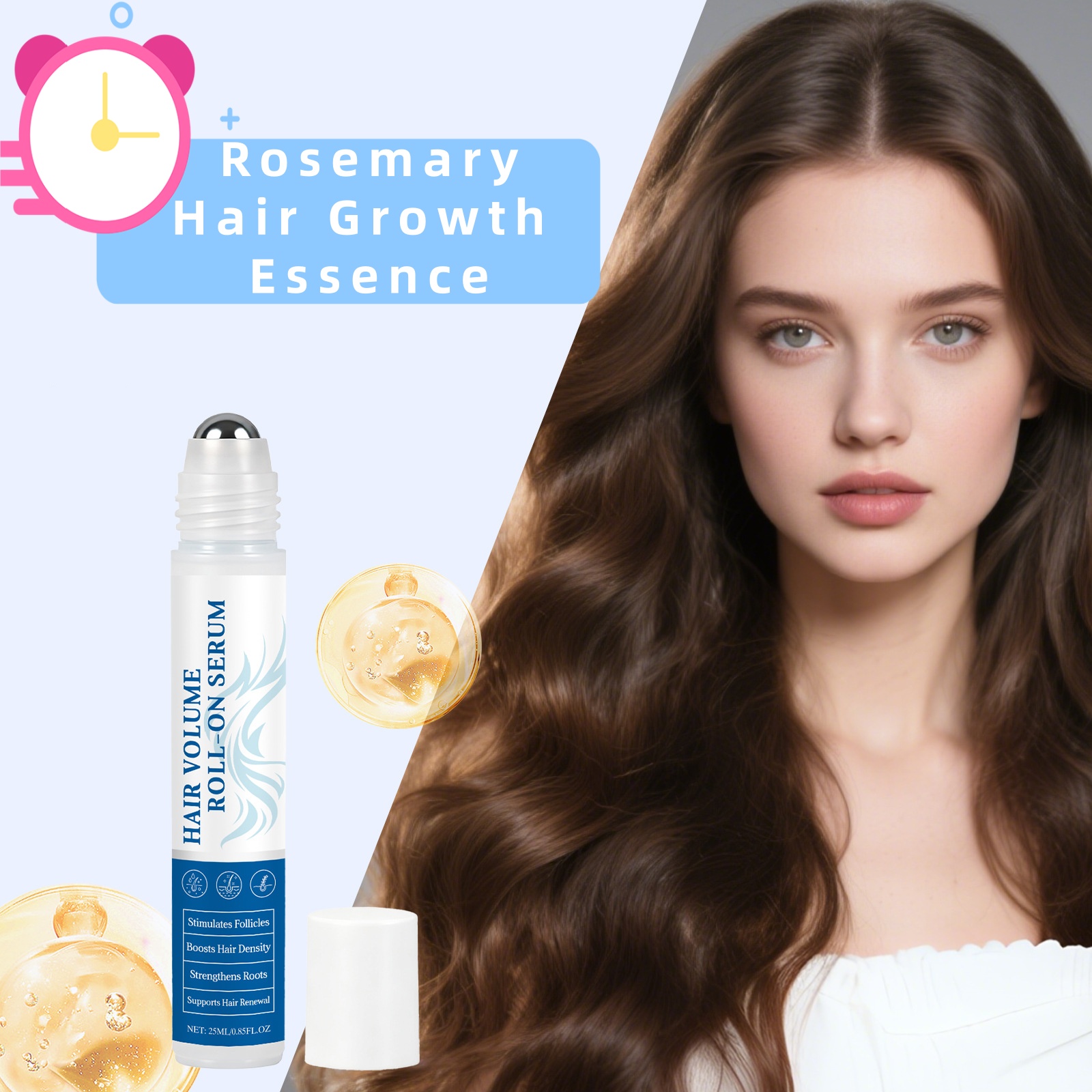 Hair Care Oil Serum - Aceite Esencial de Romero para el