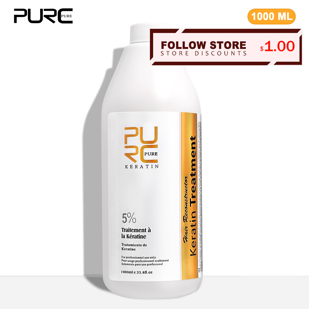 Hair Care Brand - PURC-tratamiento alisador de queratina 5%, eliminación