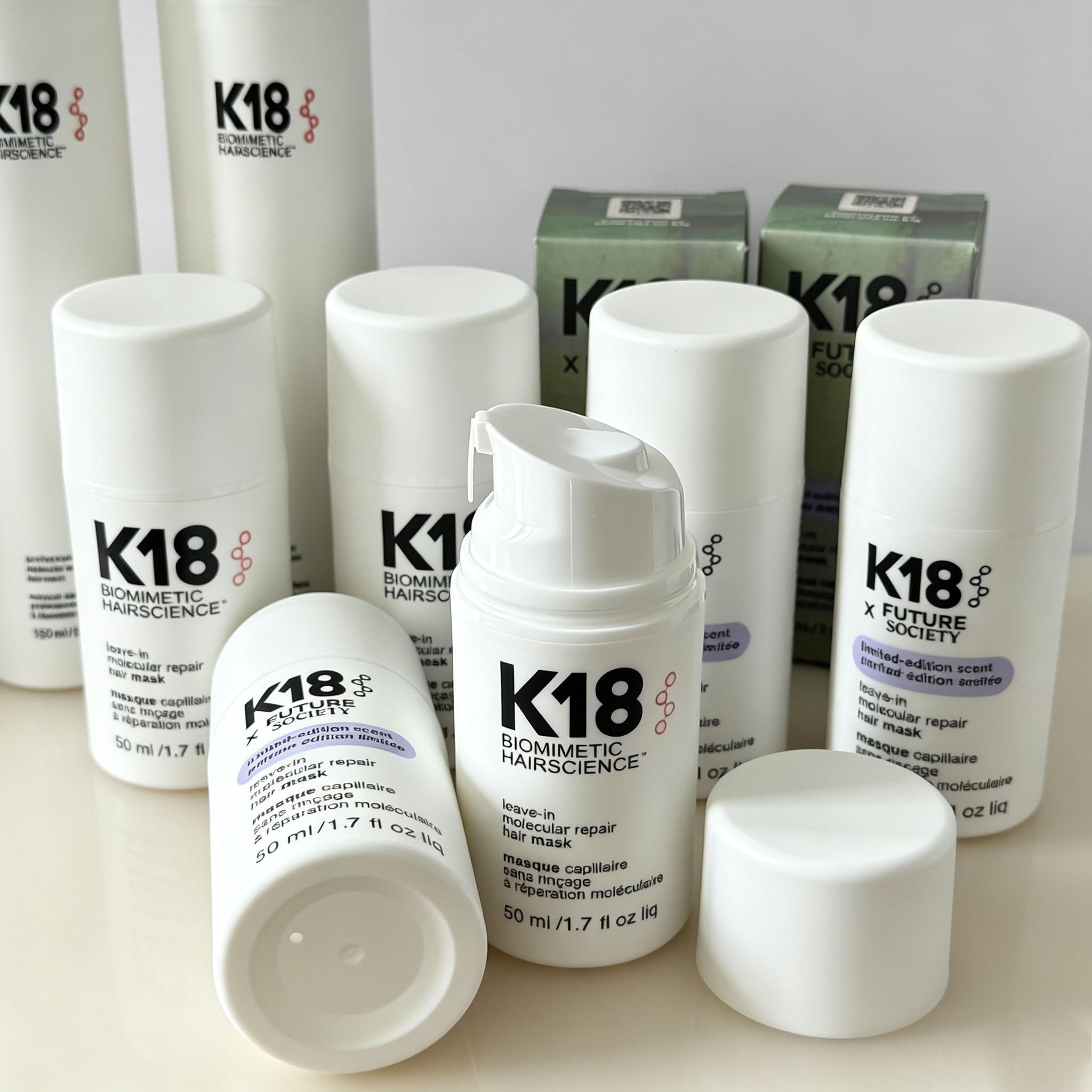 Hair Care K18 - Mascarilla Capilar Reparadora Molecular de Queratina