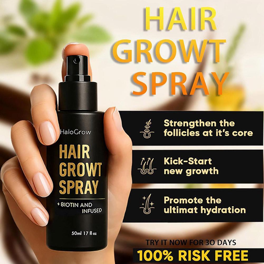 Caffeine Hair Serum - Halogrow-Spray para el crecimiento del cabello,