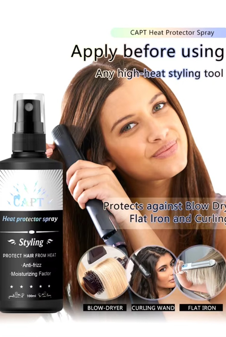 Hair Care Heat Protectant - Spray Protector de Calor para el