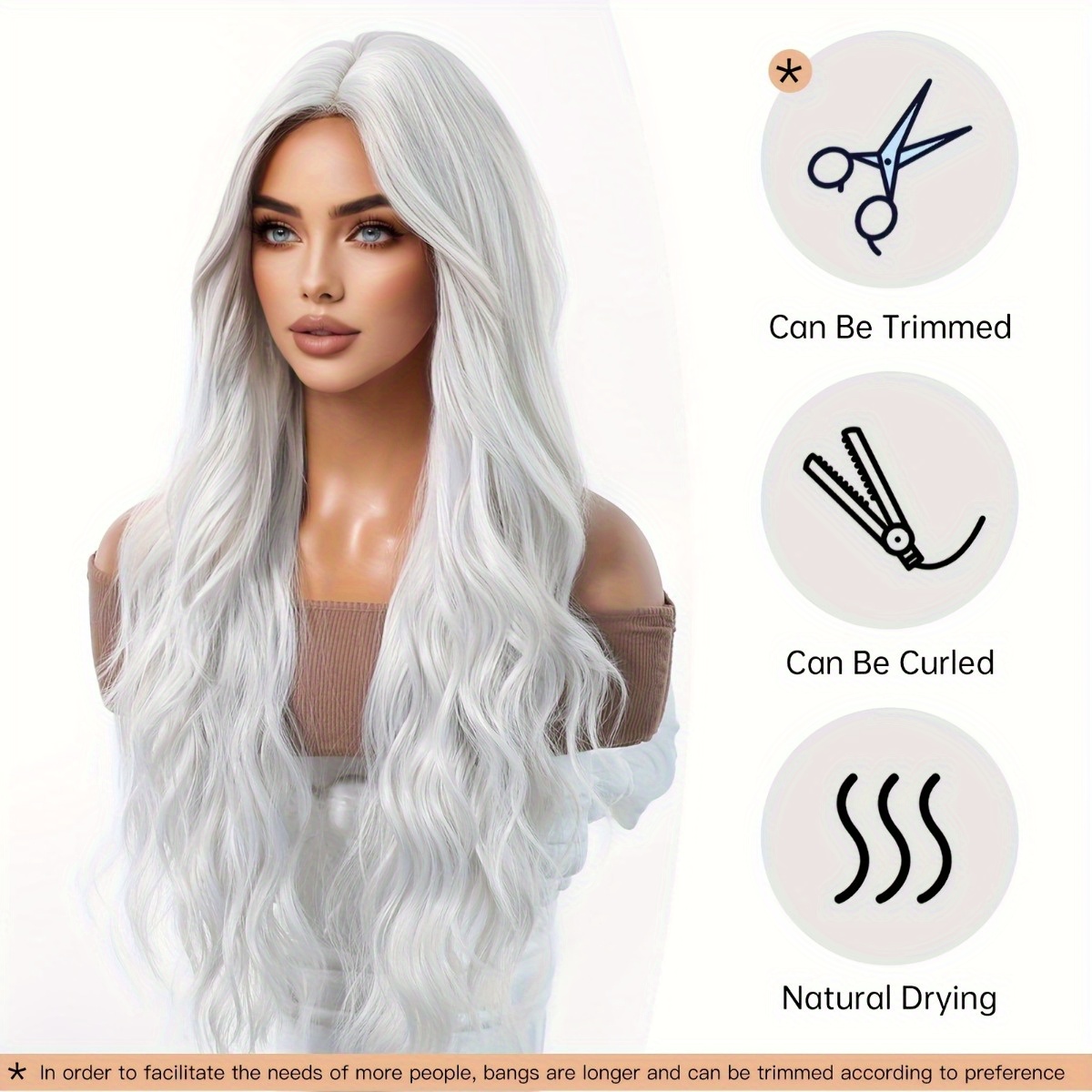 Peluca de fibra sintética de l - Hair Care Naturally reseña y precio