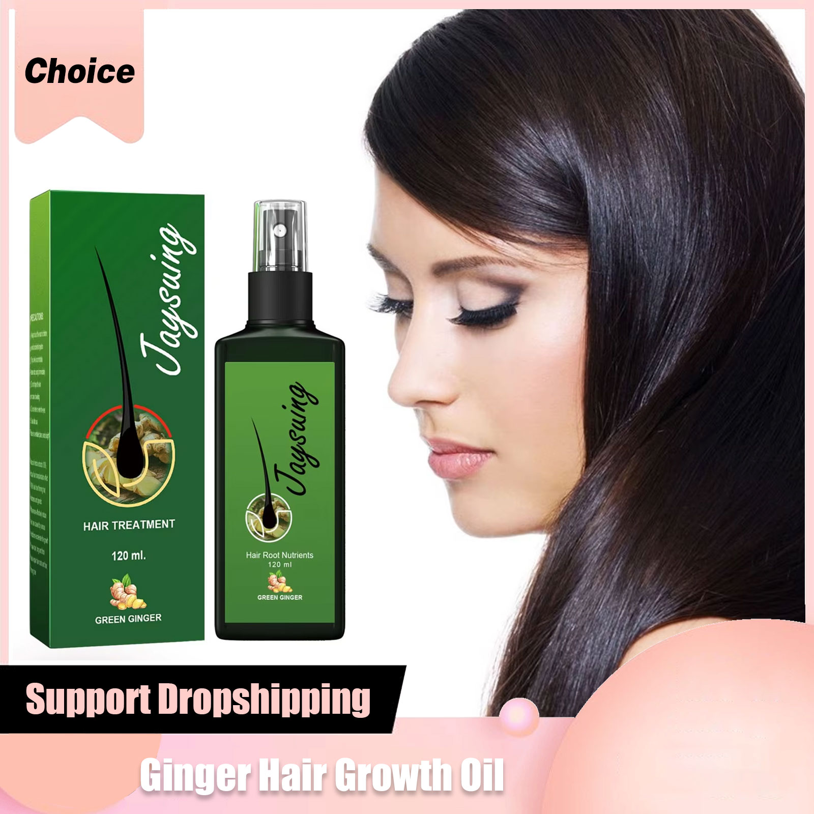 Aceite de jengibre para el cre - Hair Care Oil Serum reseña y precio