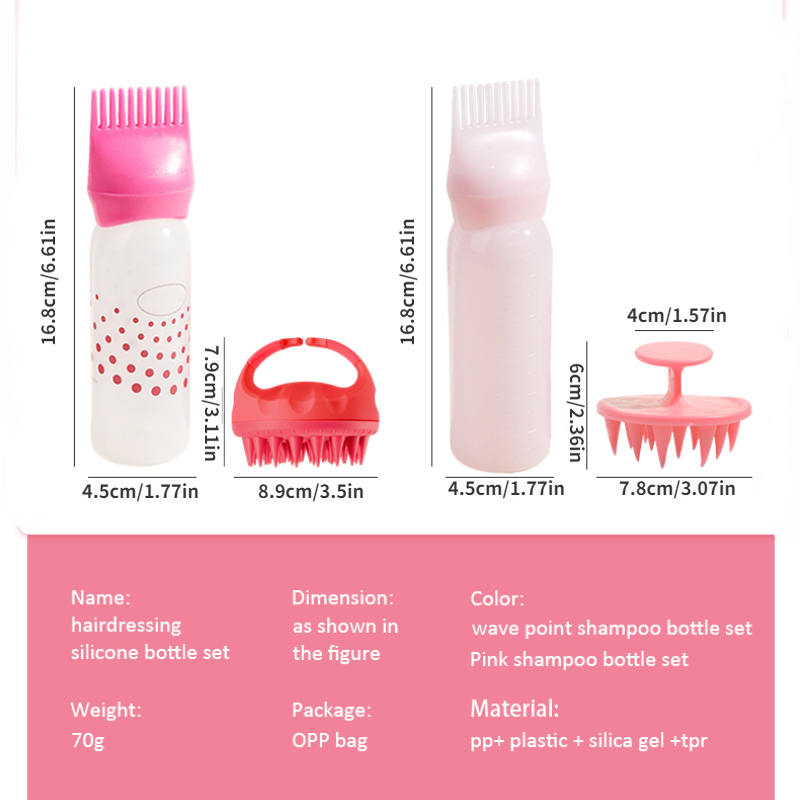 2 unids/set botella de champú  - Hair Care Brand reseña y precio