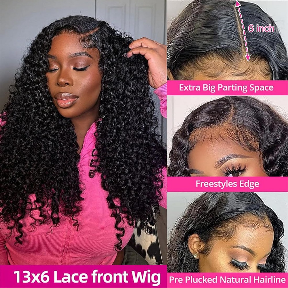 Pelucas de cabello humano con  - Lace Front Wig reseña y precio