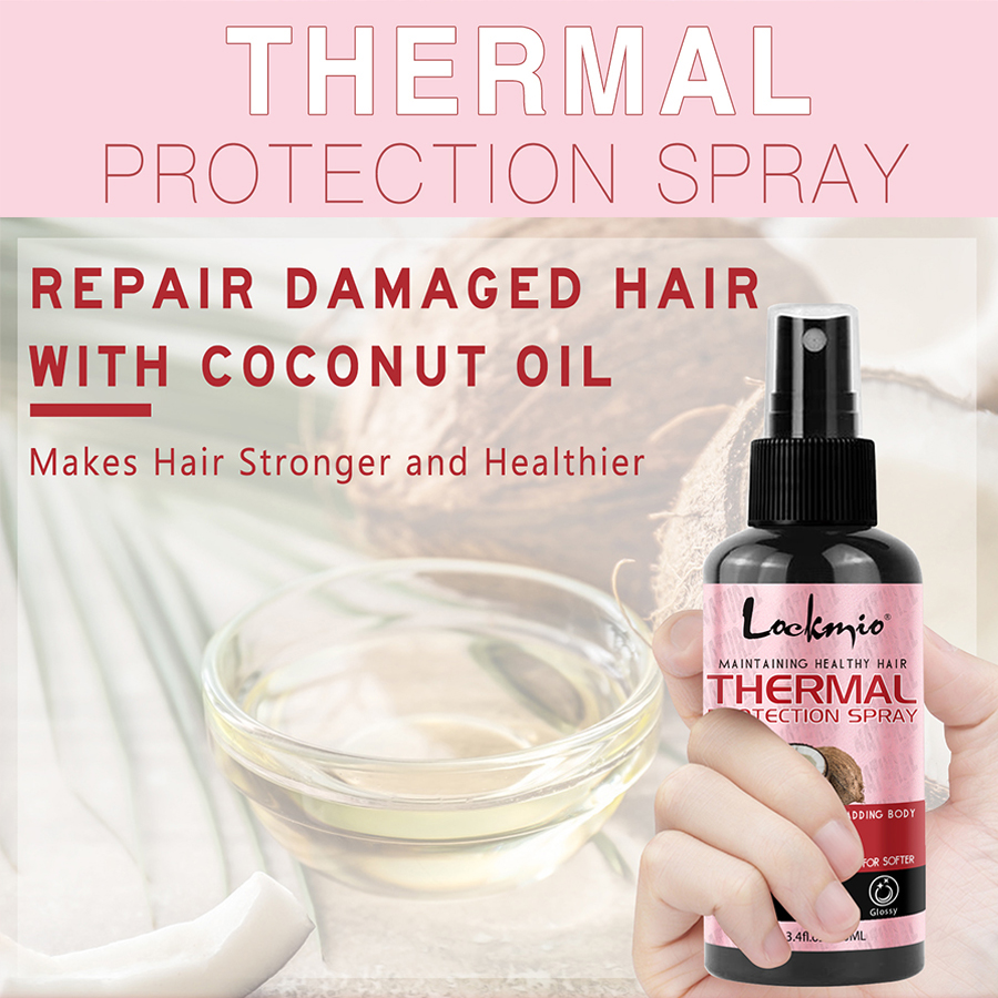 LOCKMIO-Spray de protección té - Hair Care Heat Protectant reseña y precio