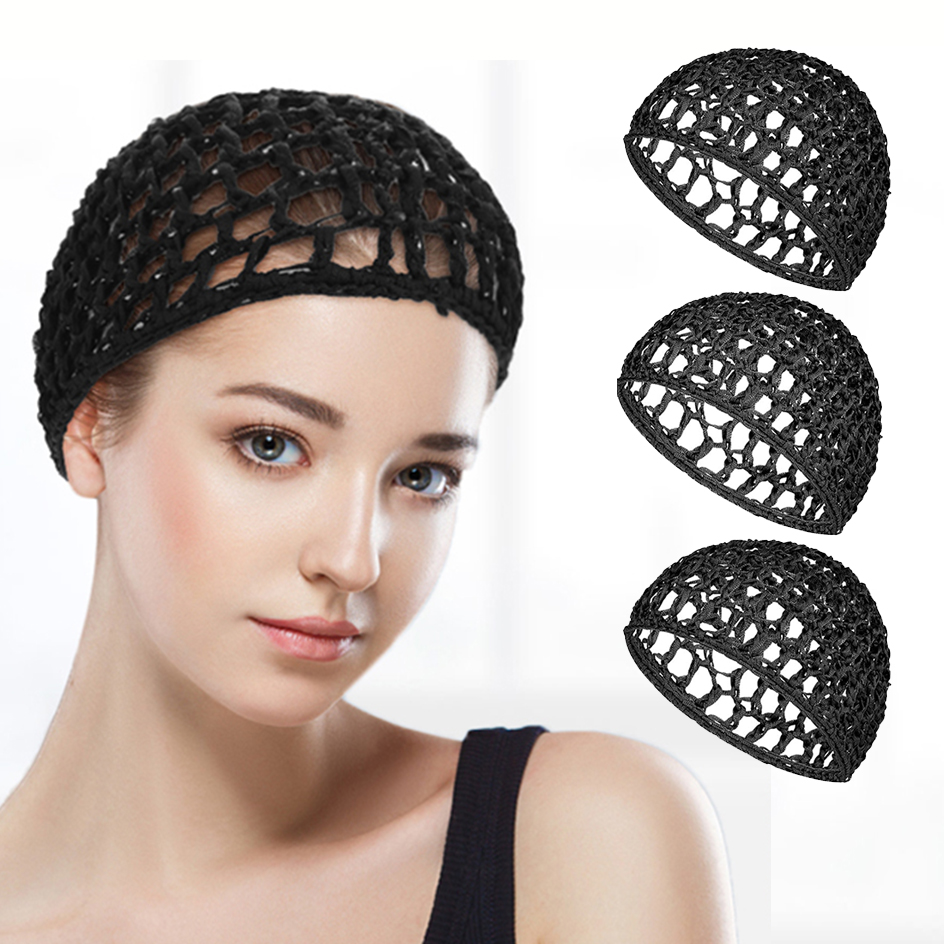 Gorro de peluca de 3 uds., gor - Satin Hair Bonnet reseña y precio