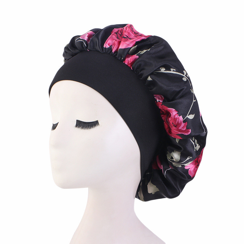 Gorro de satén estampado para  - Satin Hair Bonnet reseña y precio