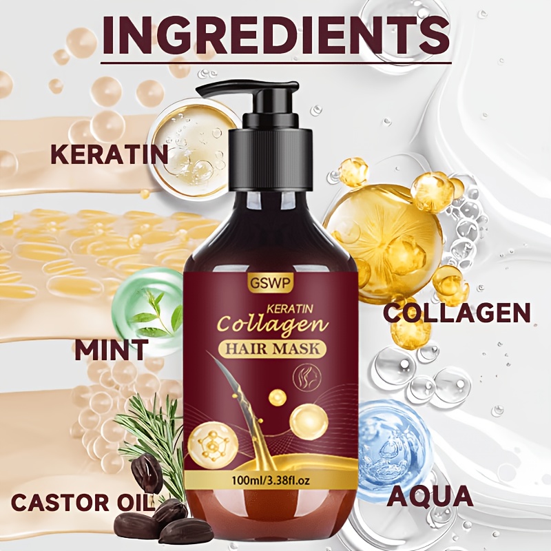 Mascarilla Capilar de Colágeno - Hair Care Heat Protectant reseña y precio