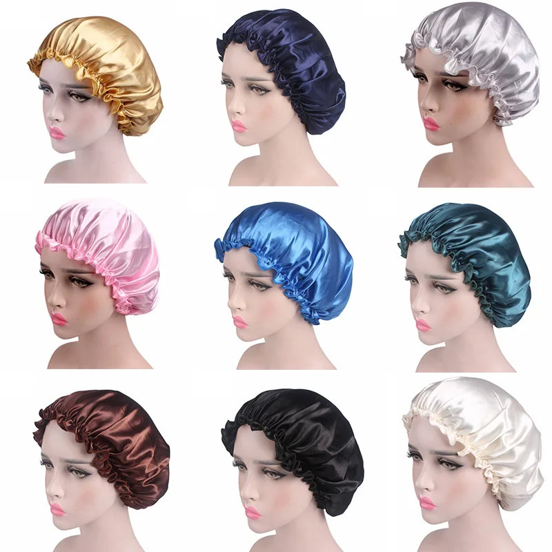 Gorro de dormir de satén de se - Satin Hair Bonnet reseña y precio