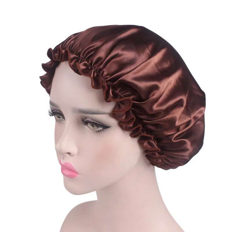 Gorro de dormir de satén de se - Satin Hair Bonnet reseña y precio
