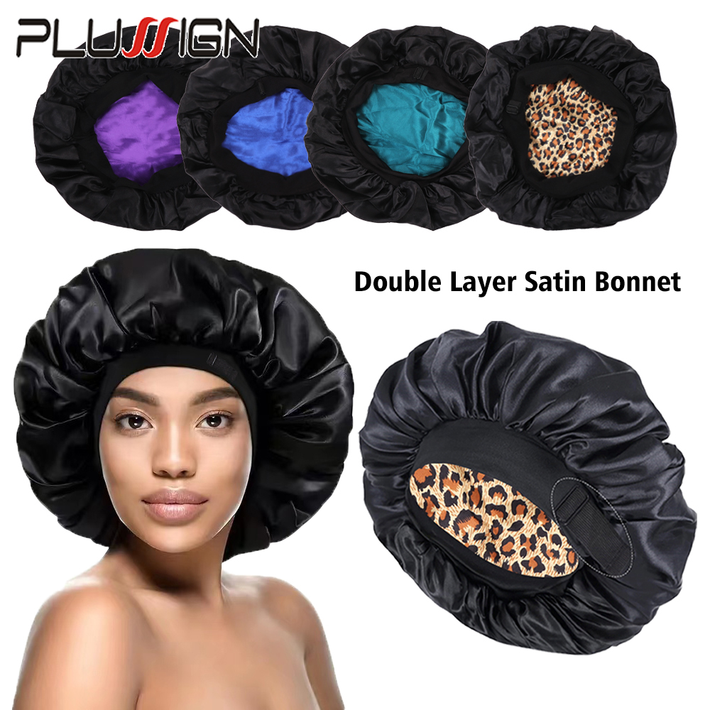 1 Uds. Gorro de satén de doble - Satin Hair Bonnet reseña y precio