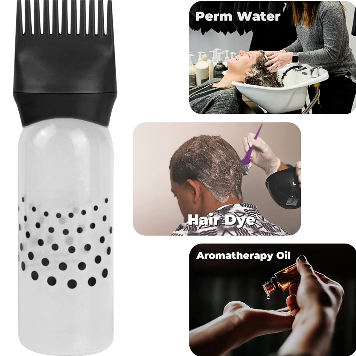 Botellas de cepillo aplicador  - Hair Care Brand reseña y precio