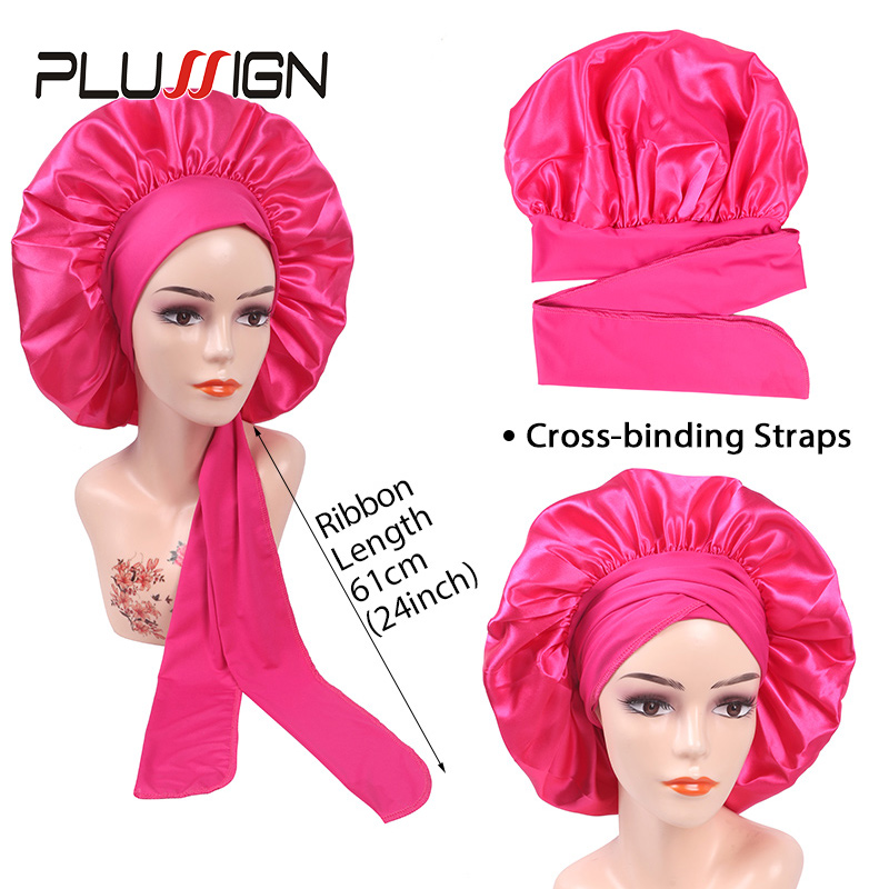 Plussign-gorro de satén con la - Satin Hair Bonnet reseña y precio