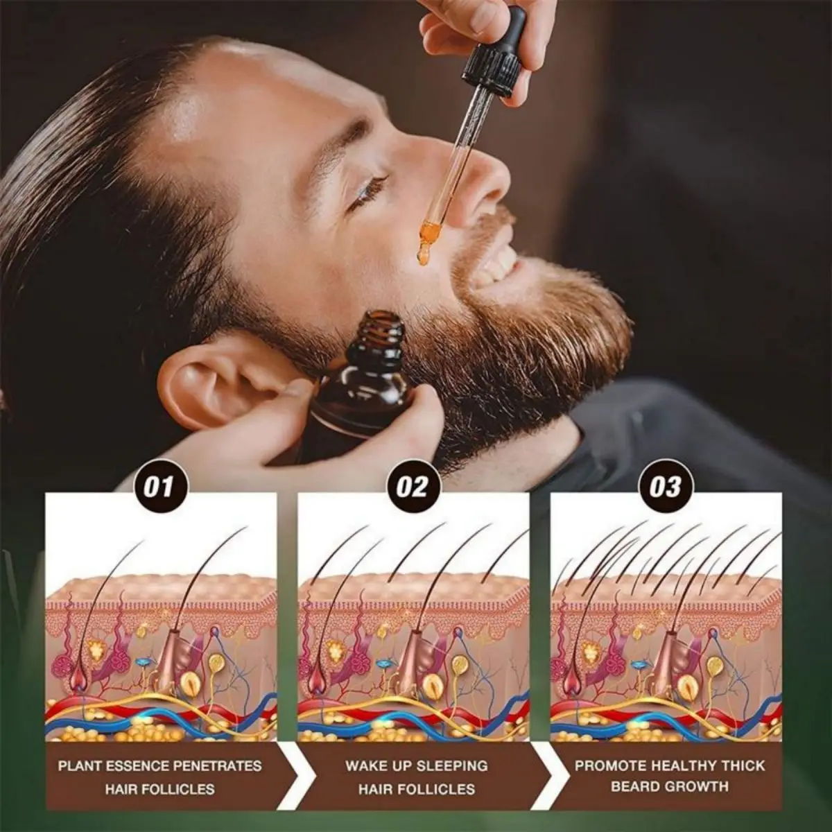 Aceite de crecimiento rápido d - Caffeine Hair Serum reseña y precio