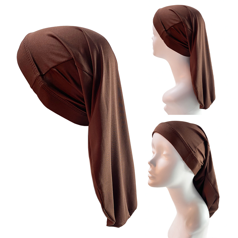 Gorro de dormir largo de satén - Satin Hair Bonnet reseña y precio