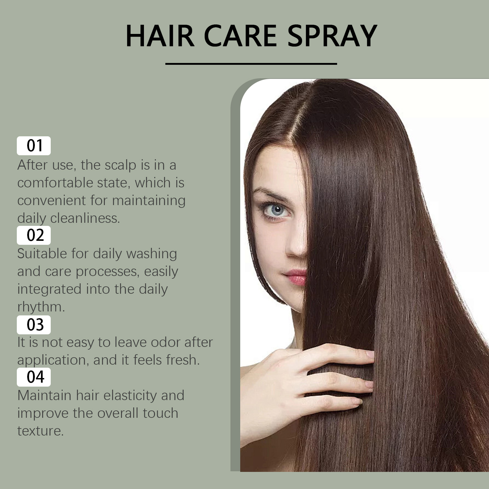Spray Esencia para el Cuidado  - Hair Care Naturally reseña y precio