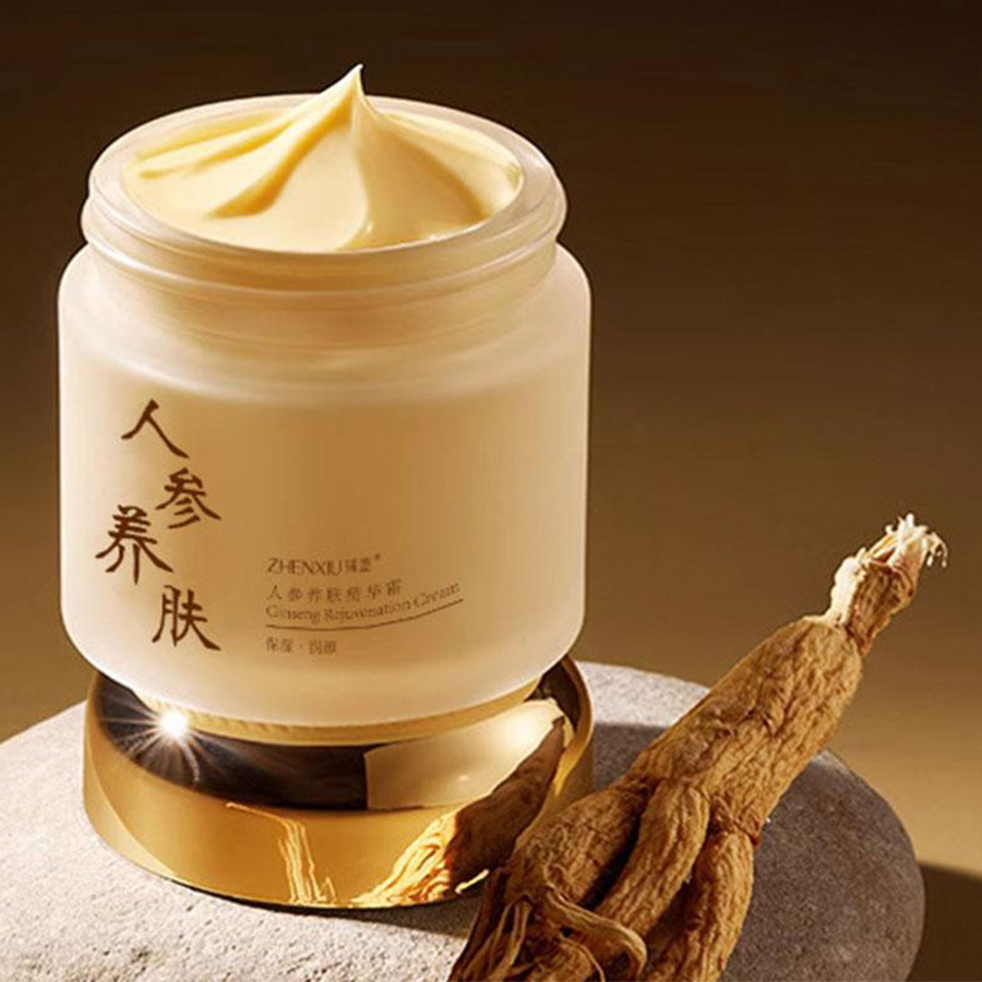 Crema Facial de Ginseng Chino  - Silk Press Serum reseña y precio