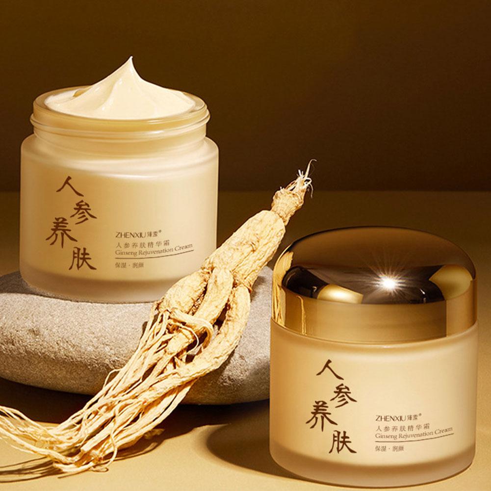 Crema Facial de Ginseng Chino  - Silk Press Serum reseña y precio