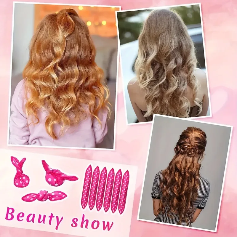 Kit de rizadores de pelo, rodi - Satin Hair Bonnet reseña y precio