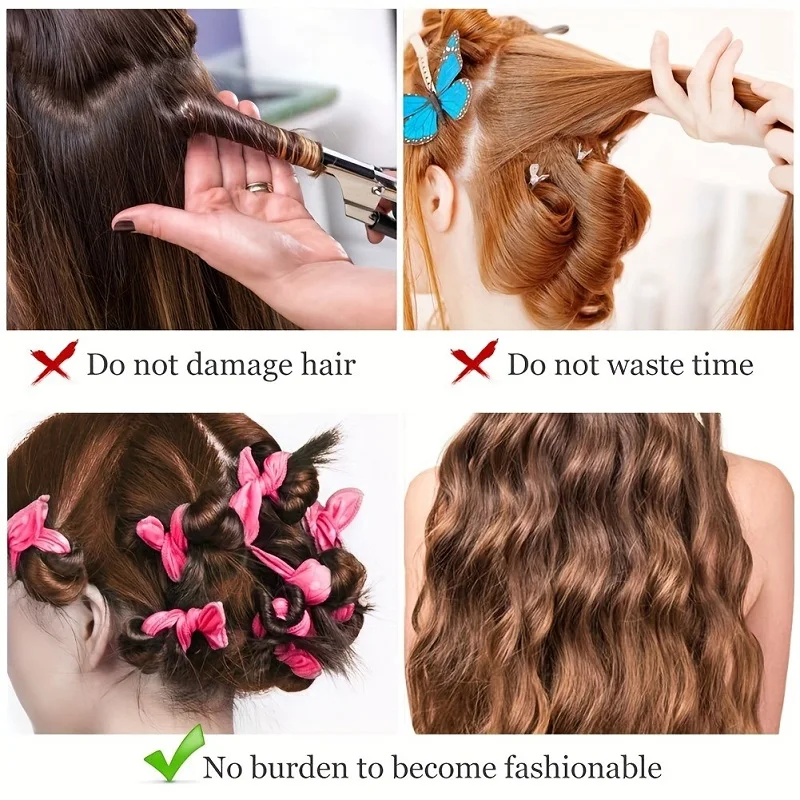 Kit de rizadores de pelo, rodi - Satin Hair Bonnet reseña y precio
