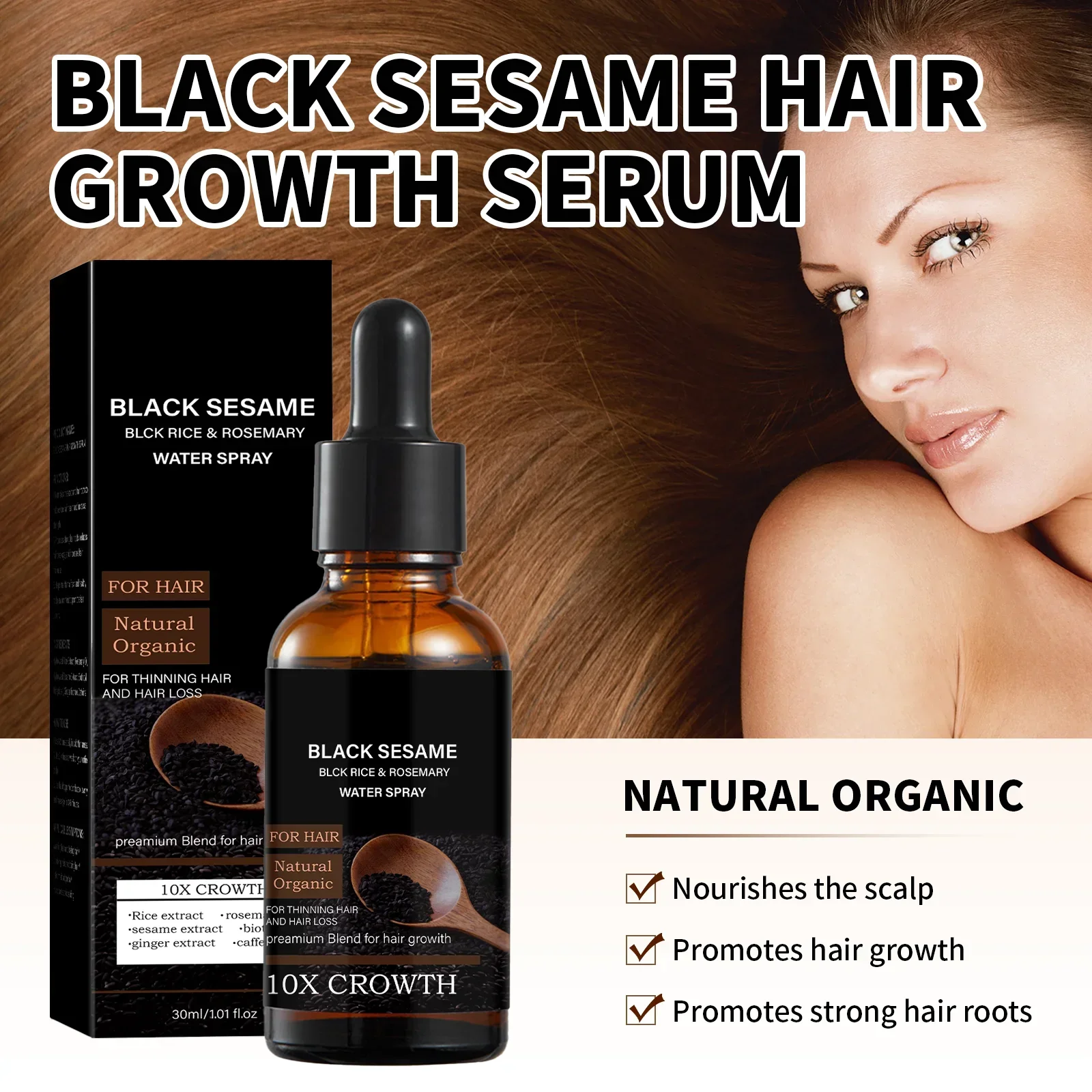 Suero para el Crecimiento del  - Caffeine Hair Serum reseña y precio