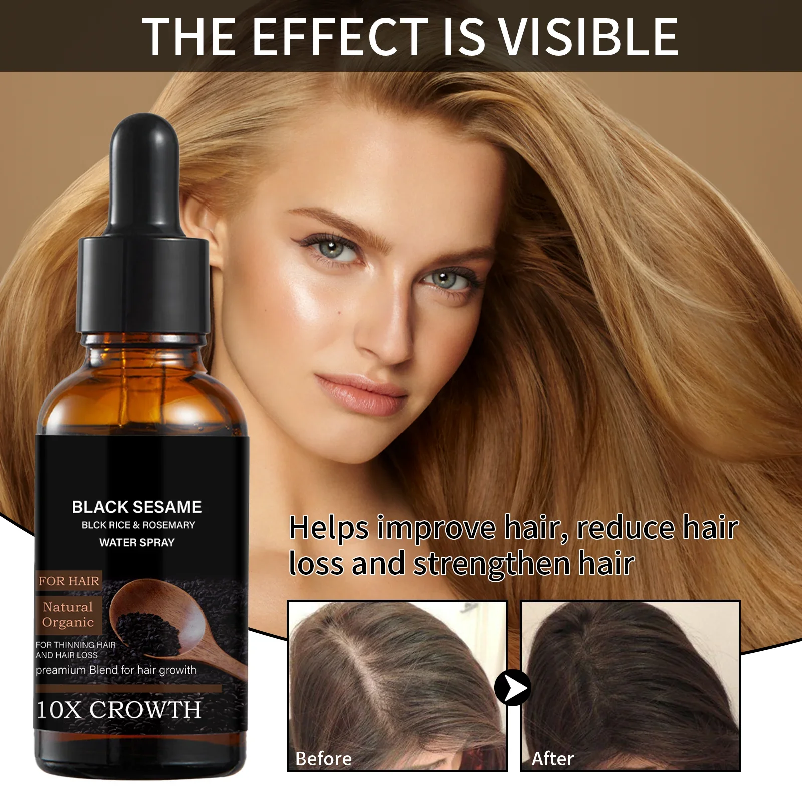 Suero para el Crecimiento del  - Caffeine Hair Serum reseña y precio